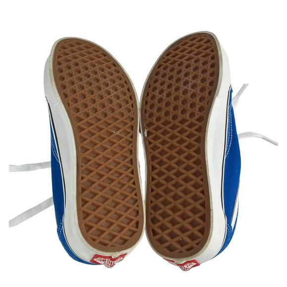 Vans Old Skool Skate Shoes Blue - Picture 10 of 10